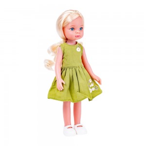 Muñeca coleccionable con vestido de verano