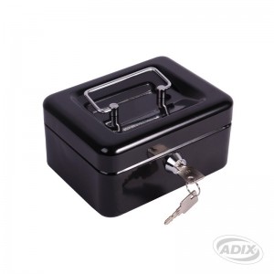 Caja Seguridad 15x12x8cm Negro