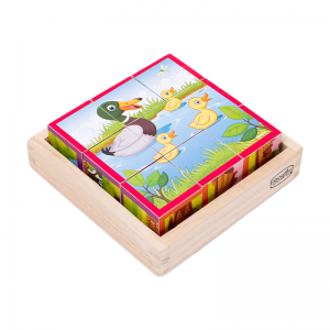 Puzzle Cubo Animales
